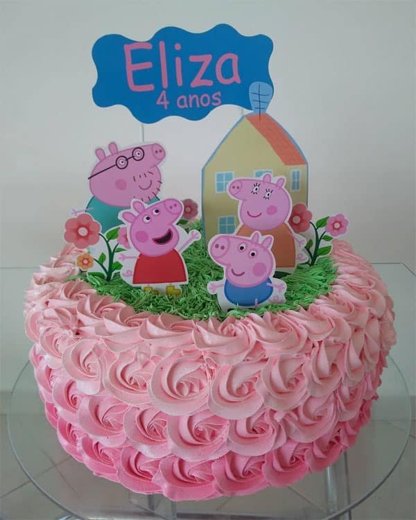Bolo Peppa Pig Bolo Peppa Pig