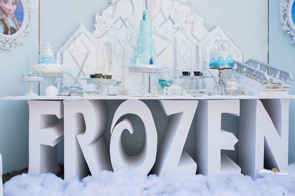 Ideias para festa da Frozen